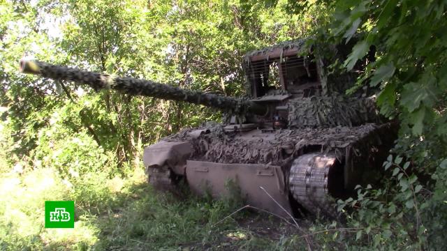 Российские танкисты уничтожили опорный пункт ВСУ в Марьинке