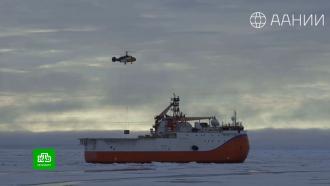 Станция «Северный полюс» приняла на борт новый экспедиционный состав