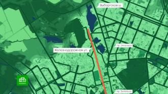В Петербурге приостановили строительство трассы М7