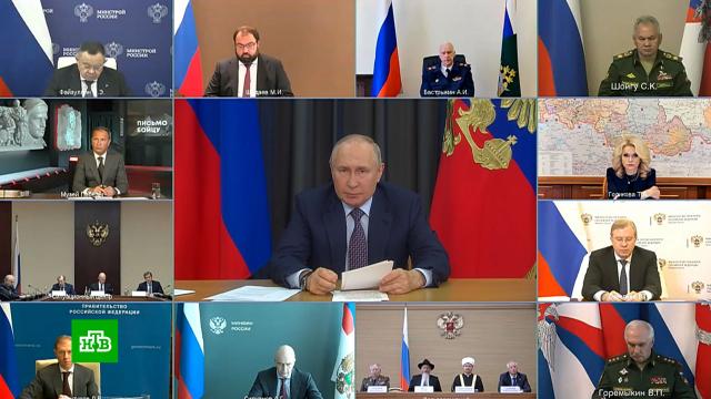 «Отшибло память и совесть»: Путин высказался о пытающихся переписать историю европейцах