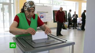 Голосование в новых регионах: избиратели выстраивались в очереди к участкам
