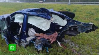 Женщина погибла в ДТП на <nobr>67-м</nobr> километре трассы «Скандинавия»