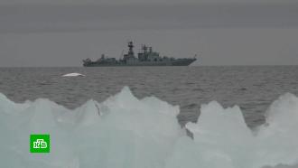 Корабли Северного флота отразили атаку условных боевиков