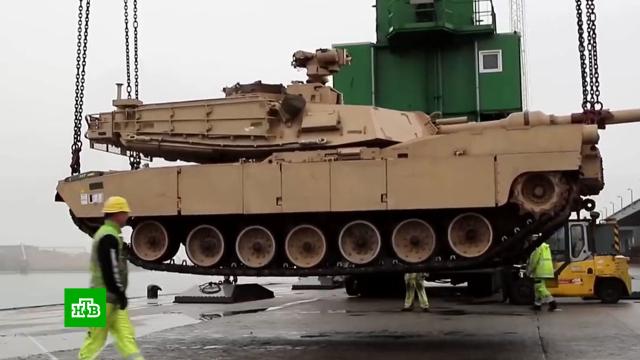 США подтвердили прибытие на Украину первой партии танков Abrams.США, Украина, войны и вооруженные конфликты, вооружение.НТВ.Ru: новости, видео, программы телеканала НТВ