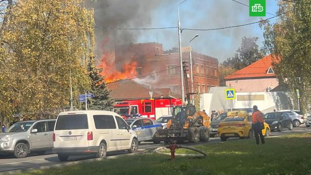 Пожар произошел на востоке Москвы.Москва, пожары.НТВ.Ru: новости, видео, программы телеканала НТВ